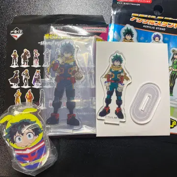 미도리야 이즈쿠 아크릴 스탠드 스트랩 세트