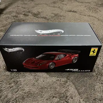 마텔 HOTWHEELS ELITE 페라리 458 ITALIA GT2