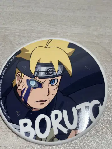 NARUTO SEGA 한정판 우즈마키 볼트 정안 캔뱃지 세가 나루토