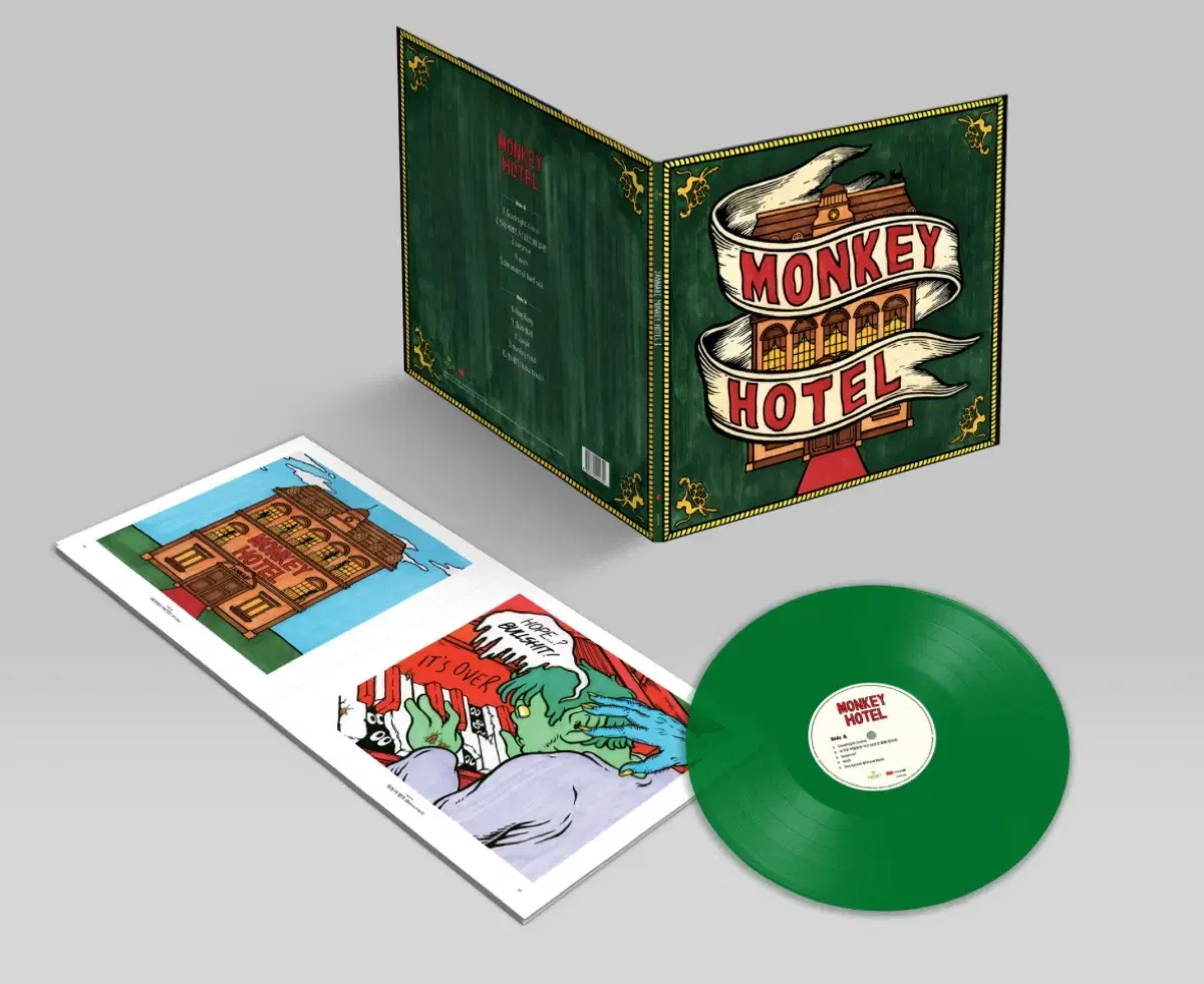 jannabi, Vol. 1, Monkey Hotel, LP, Green Edition, Limited Album