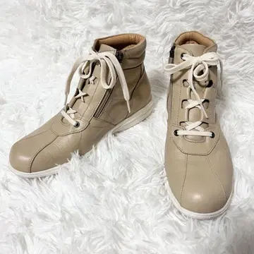 BENESU 베네슈 하이컷 부츠 숏부츠 25cm 베이지