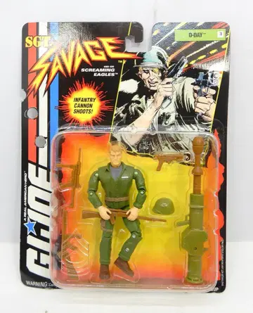 HASBRO 3 / SGT SAVAGE D-DAY 3.5인치