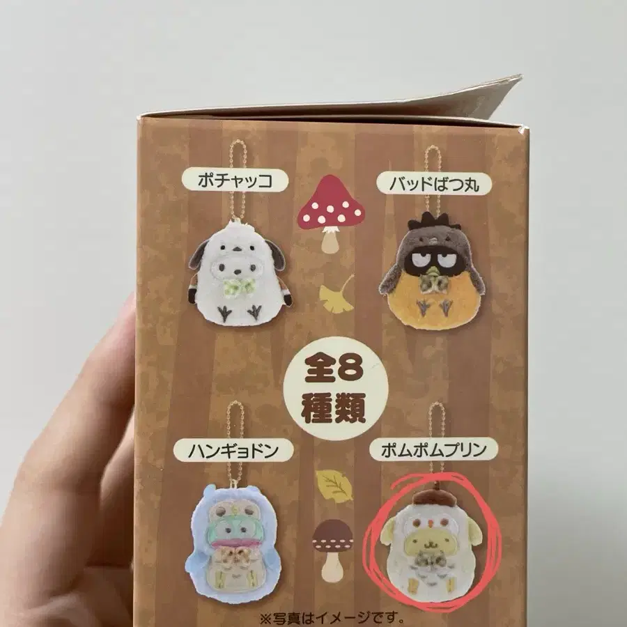 산리오 포레스트 폼폼푸린 키링