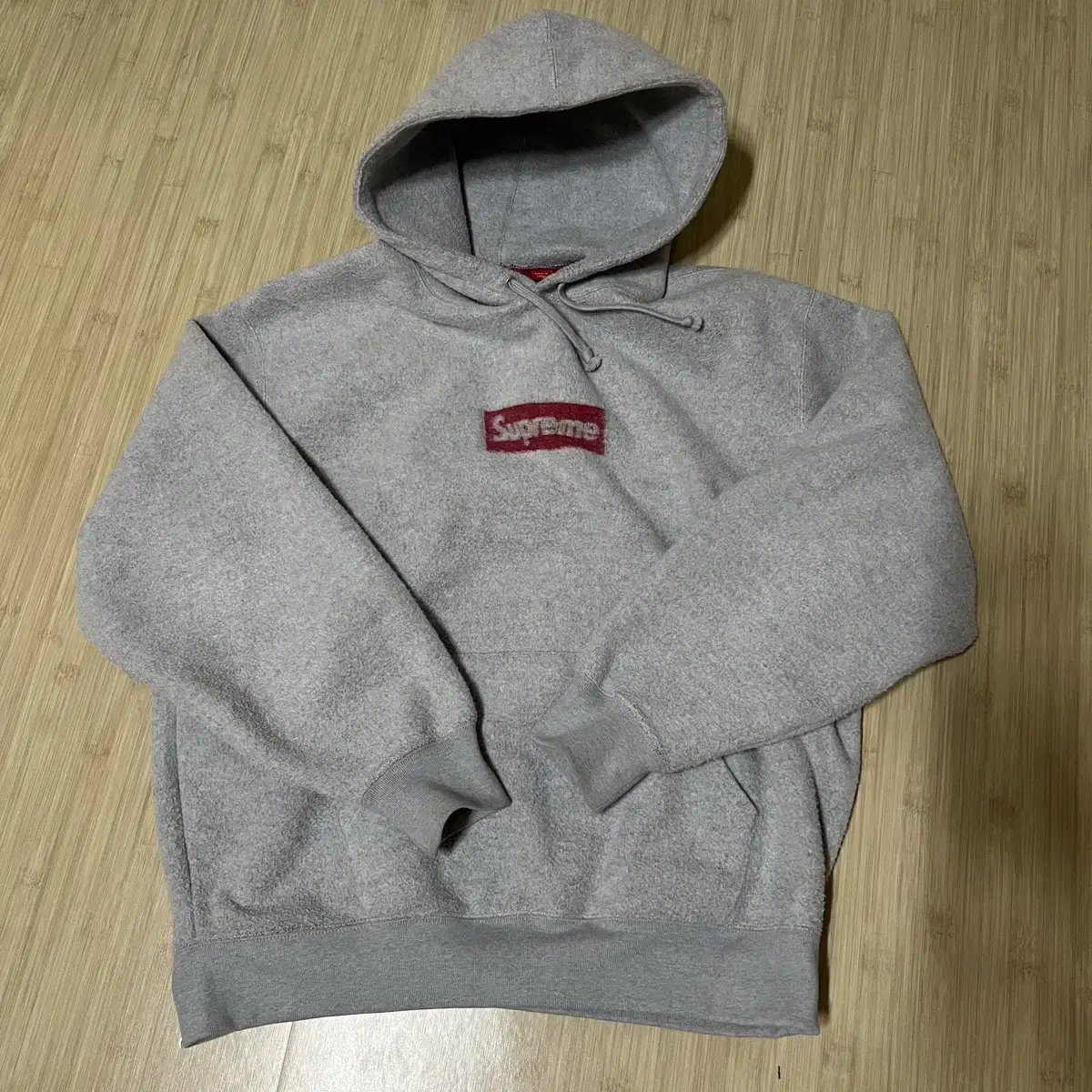 Supreme Inside Out Hoodie L Gray