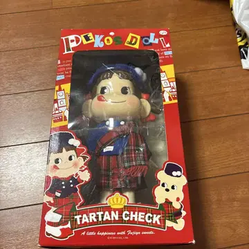 페코짱 타탄 체크