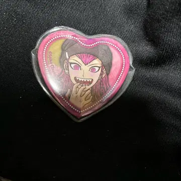 슈퍼 단간론파 2 좌우다 카즈이치 수줍은 얼굴 하트 캔뱃지