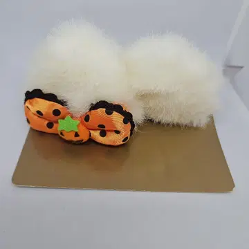 USJ 헬로키티 귀 클립 오렌지 리본 레어