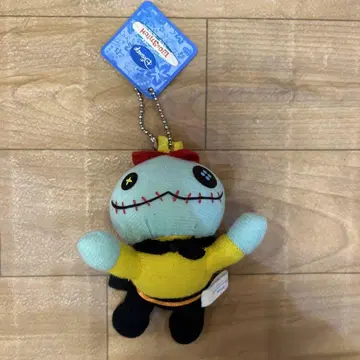디즈니 스티치 스크램블 히어로 봉제 인형 키링