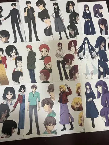 공의 경계 ufotable 다이닝 엽서 15주년 12장 묶음 판매