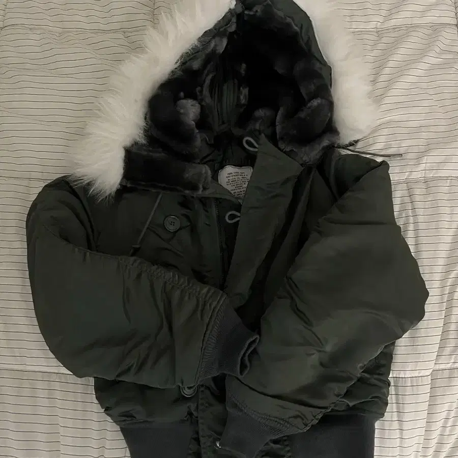 ジャケット・アウター Special 80s alpha n2b n-2b \"silver far\" Vintage ALPHA INDUSTRIES N-2B Flying Mans Fur Hooded Parka