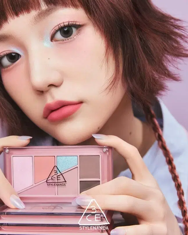 [빈티지] 로트레아몽 핑크 스트라이프 셔츠