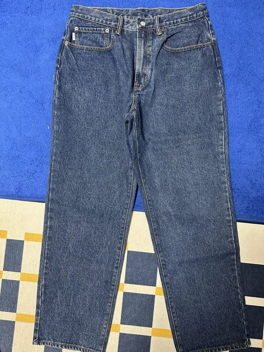 디스이즈네버댓 레귤러 진 블루 XL