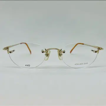 ATELIER SAB 안경테 무테 골드 사바에 일본제