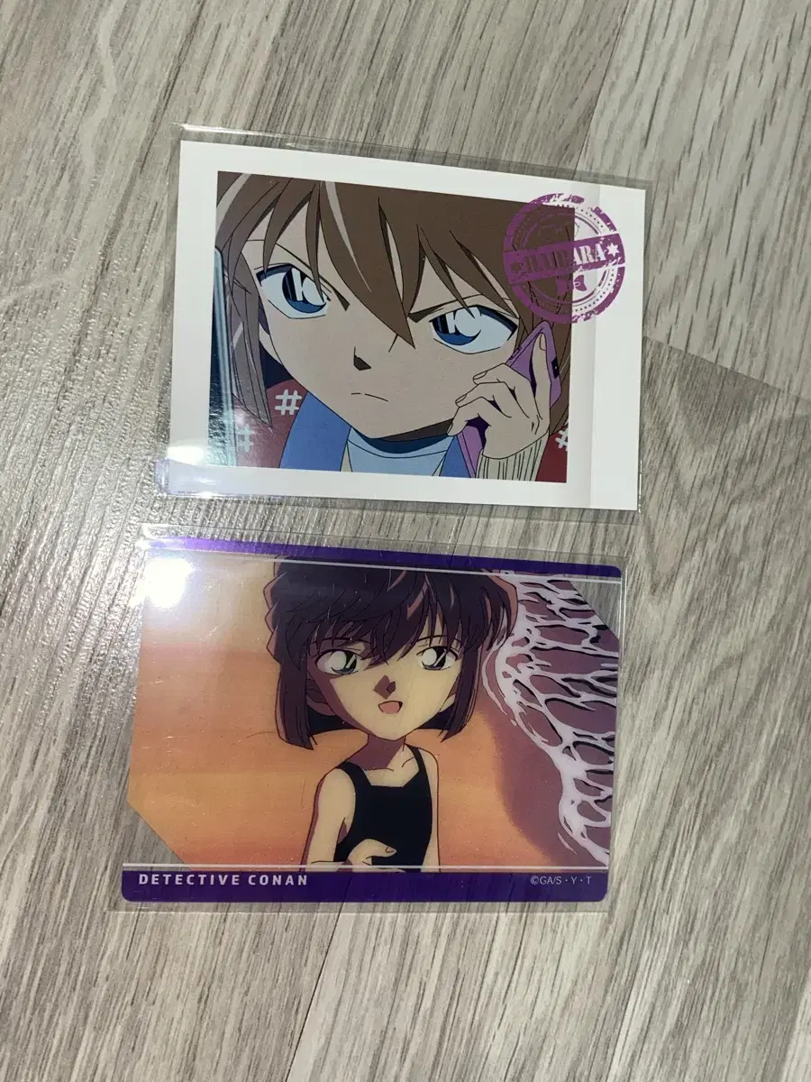 Detective Conan PASHAPLUS Clear Card Ai Haibara