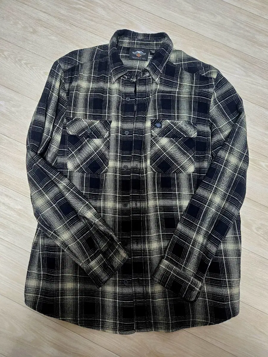 (정품)할리데이비슨 체크셔츠 L/XL (새상품)