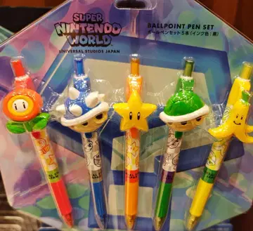 USJ 슈퍼 닌텐도 월드 마리오 카트 볼펜 세트