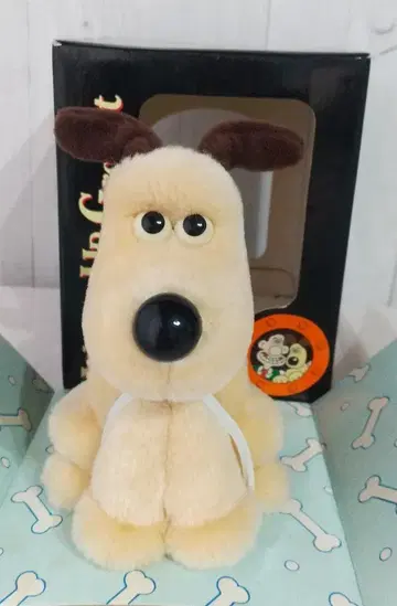 월레스와 그루밋 태엽 봉제 인형 Wallace & Gromit
