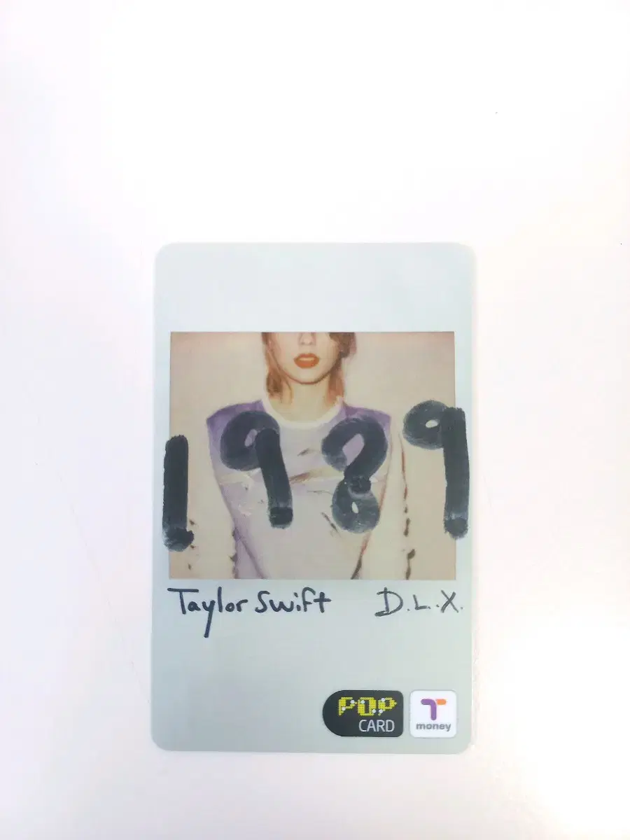 Taylor Swift 1989 Pop Card