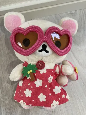 코리락쿠마 모아 봉제 인형 알로하