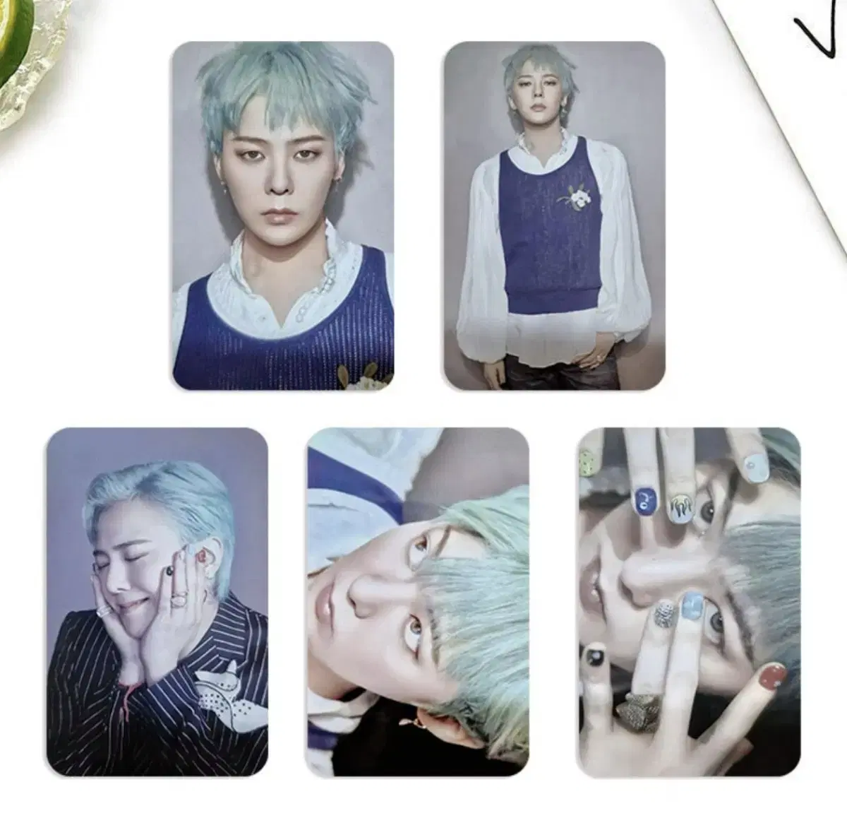 2025new 신상 고퀄 지디사진5장 지디굿즈 지디포카 지디포토카드