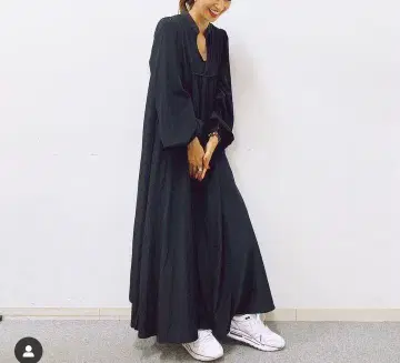 미사용 블랙 롱 원피스 C 사이즈