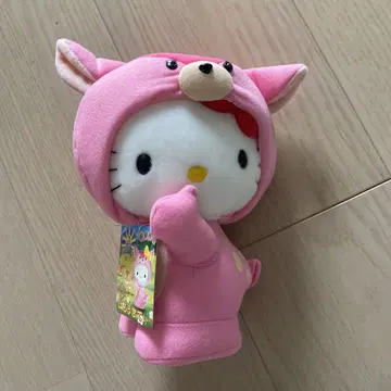 초레어 산리오 헬로키티 지역 한정판 키티 봉제 인형 나라 사슴