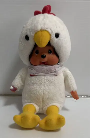 띠 닭 몬치치 봉제 인형 S 미사용품