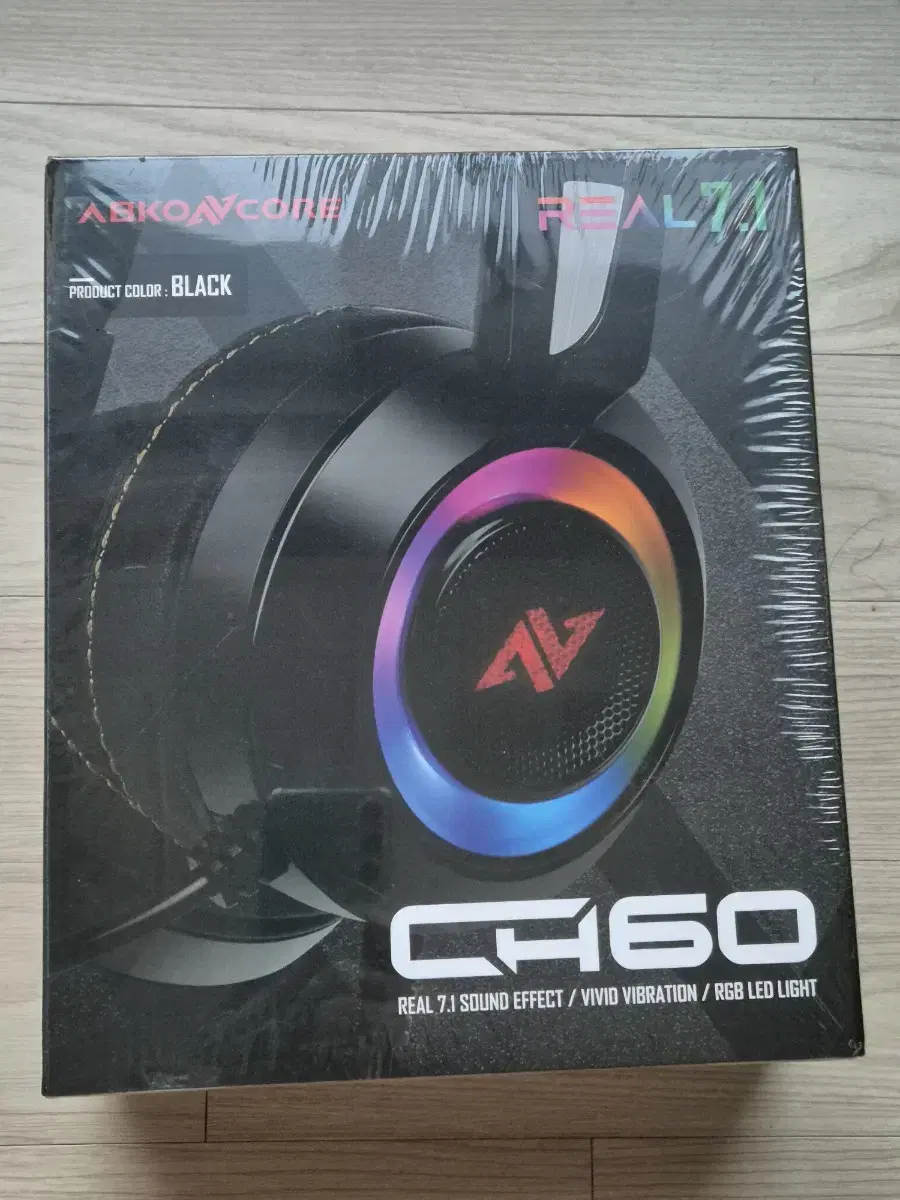 APPKO CH60 REAL 7.1 WIRED GAMING HEADSET SEALED