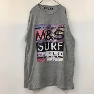 MAUI&SONS 마우이 앤드 사우스 긴팔 티셔츠 롱T 프린트