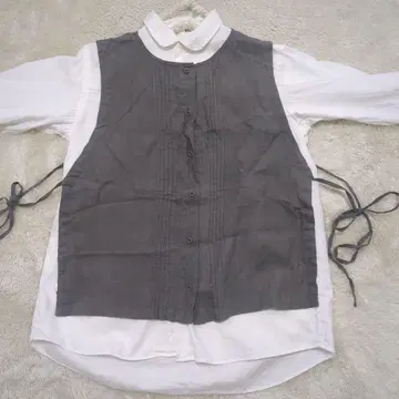 motomi.m 모토미 엠 베스트 그레이 린넨