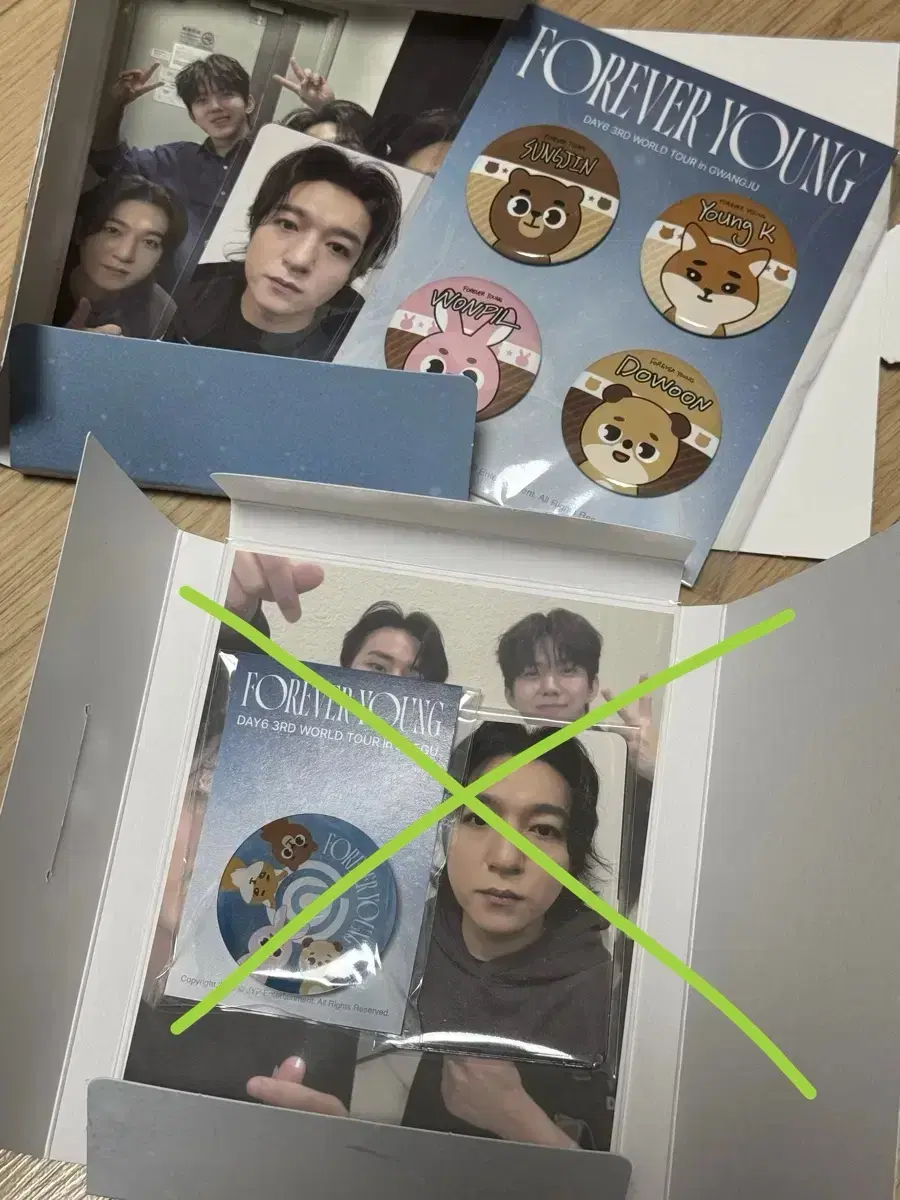 Day 6 Concert Admission Kit Gwangju Con