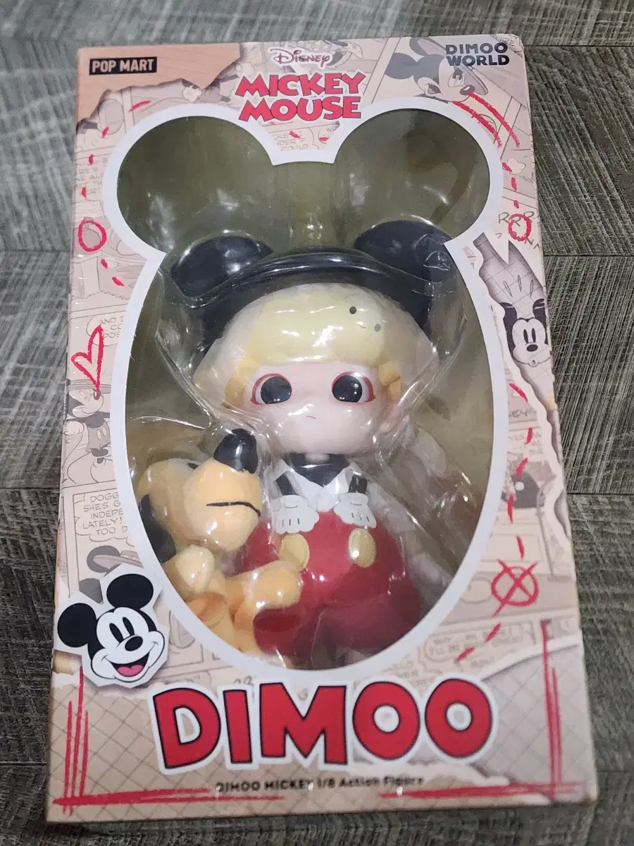 팝마트 디무 미키 bjd 미개봉