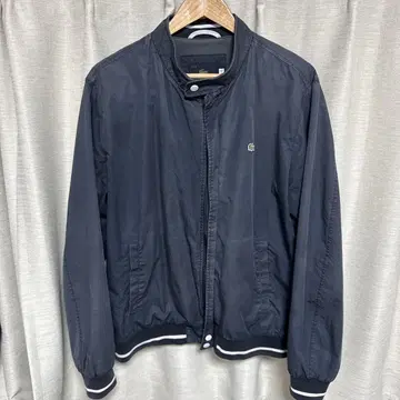 Lacoste 네이비 집업 점퍼