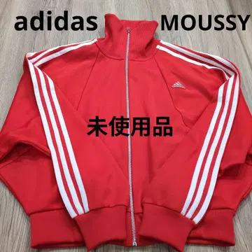 아디다스 MOUSSY 빨간색 저지 S사이즈 미사용품