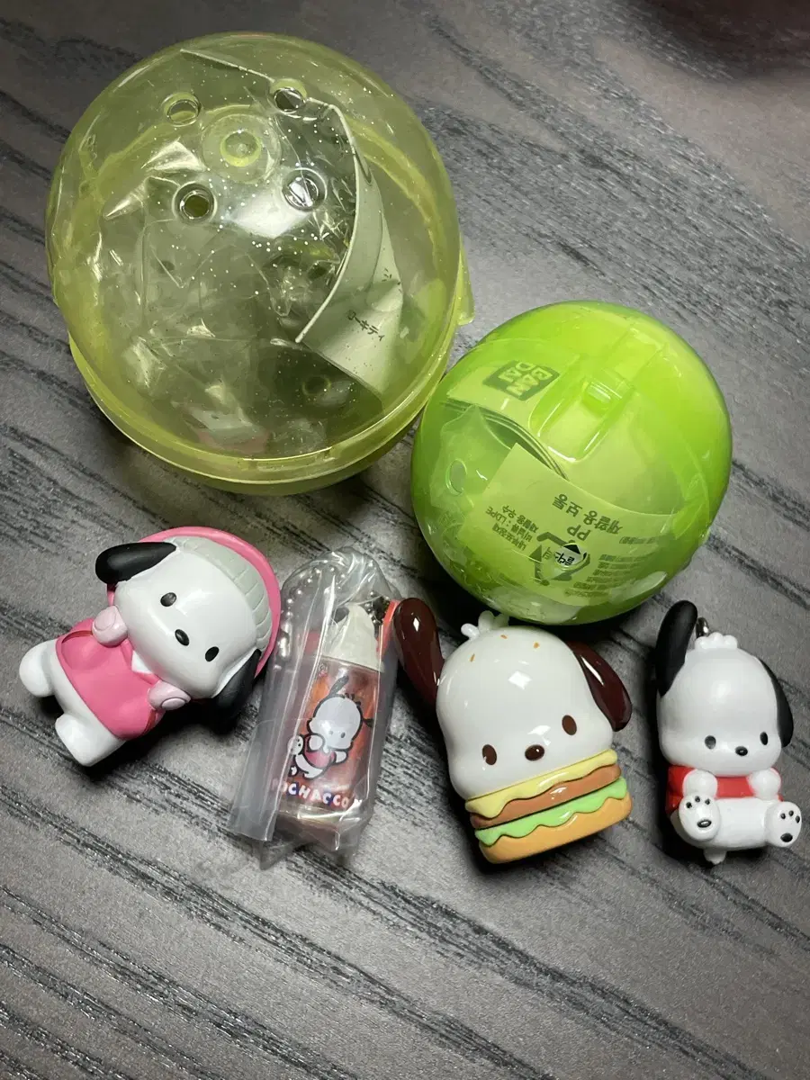 산리오 포챠코 가챠 6종세트