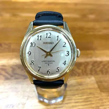 세이코 로드 마블 3600 5740-8000 금색 올 글자