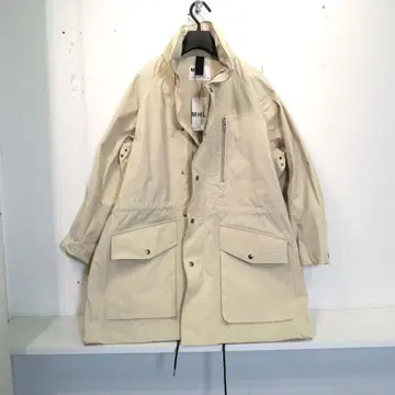 새상품 MHL PAPER DRY POLYESTER 밀리터리 코트