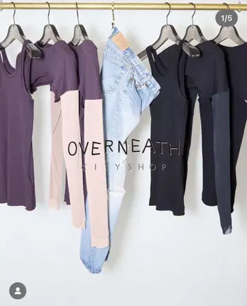 OVERNEATH 리브 슬리브 CITYSHOP
