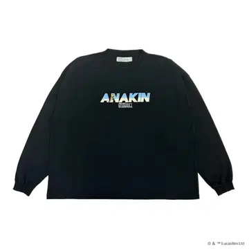 다이리쿠 ANAKIN 자수&프린트 L-S 티셔츠