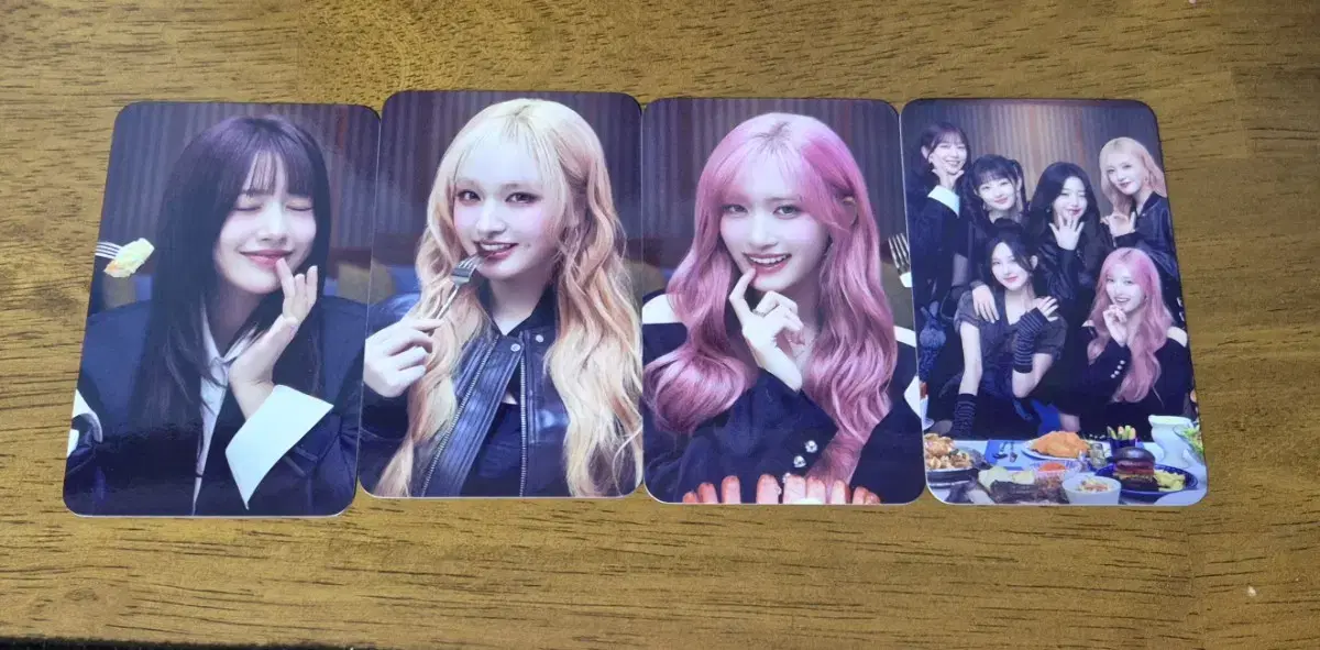 아이브 펩시 포토카드 (안유진,리즈,레이,단체)