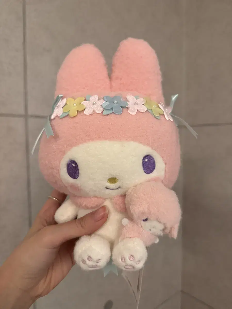 (새상품) 산리오 마이멜로디 단짝 피아노 인형