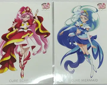 큐어 머메이드 큐어 스칼렛 미니 포스터