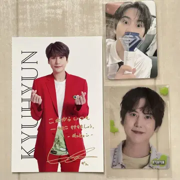 SUPER JUNIOR 응원봉 랜덤 트레이딩 카드 규현