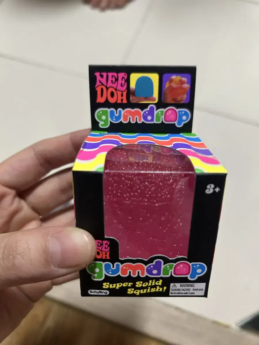 Sealing Nido Gumball Pink rose Stress Ball