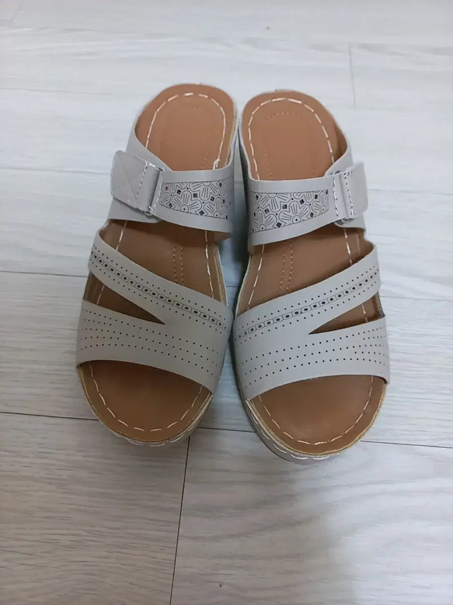 230)36)키높이 샌들 슬리퍼