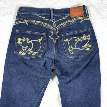 STUDIO D'ARTISAN 스튜디오 다치산 한정판 데님 자수