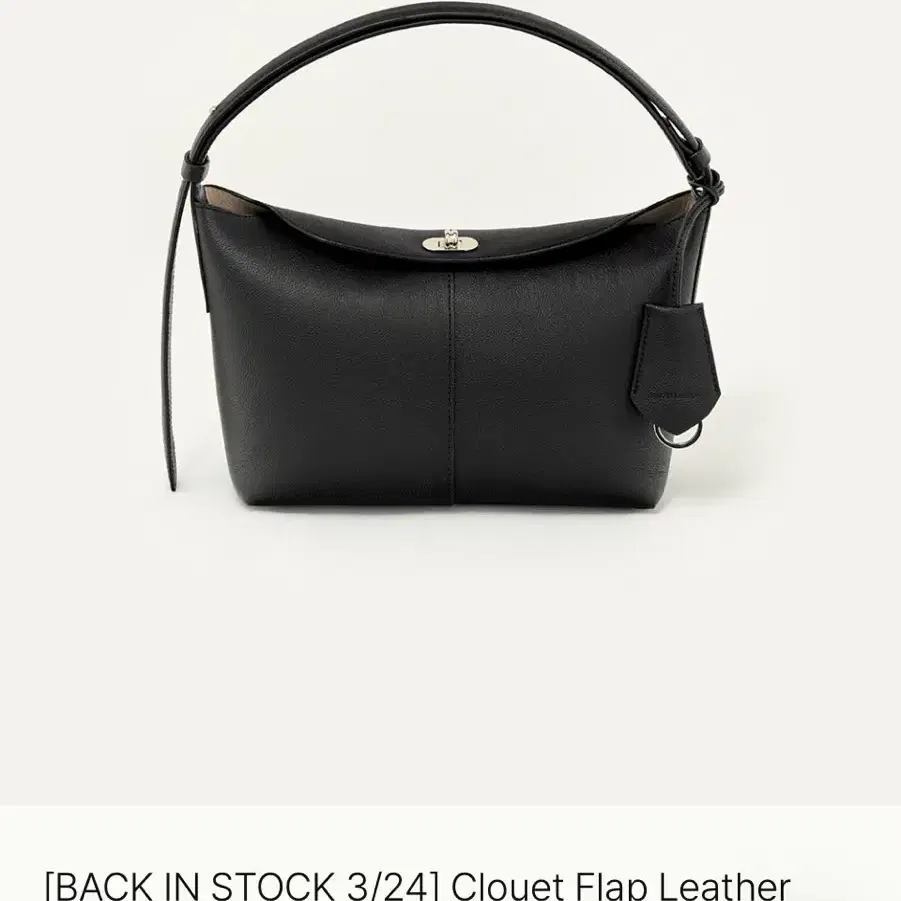 ◆KINDERSALMON◆ Clouet Top Handle Bag Black Designer fashion, Seoul-fully created | W Concept