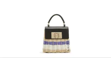 FURLA 훌라 1927 MICRO TOP HANDLE 블랙 바스켓백
