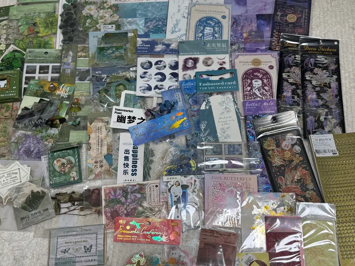 다꾸 스티커, 배경지, 마스킹 테이프