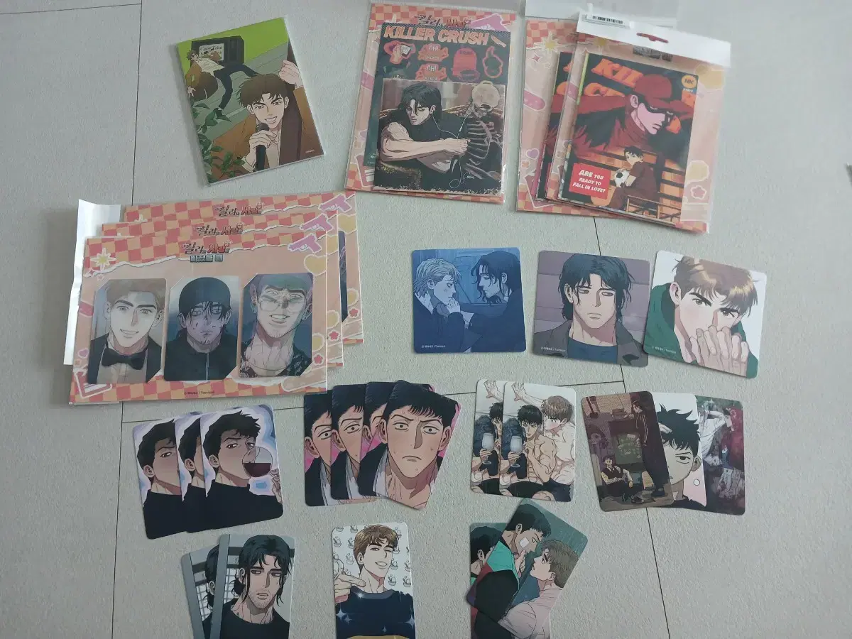 Kill-Spa When a killer falls in love Toonik postcard sticker Coaster